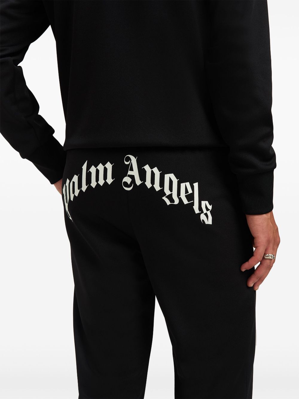 Palm Angels curved logo track pants Trousers Palm Angels