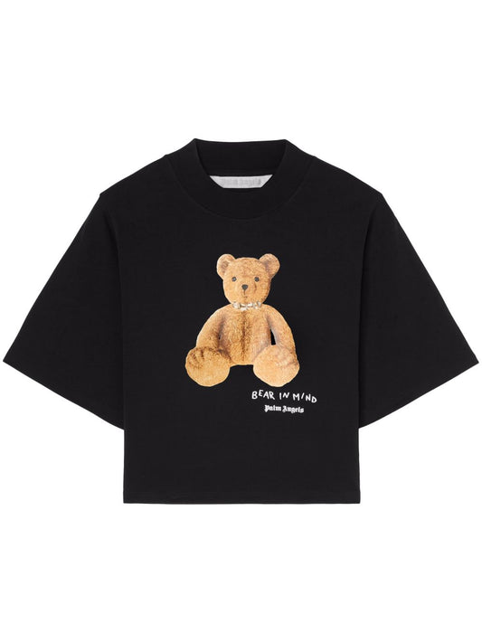 Palm Angels bear in mind cropped T-shirt Topwear Palm Angels