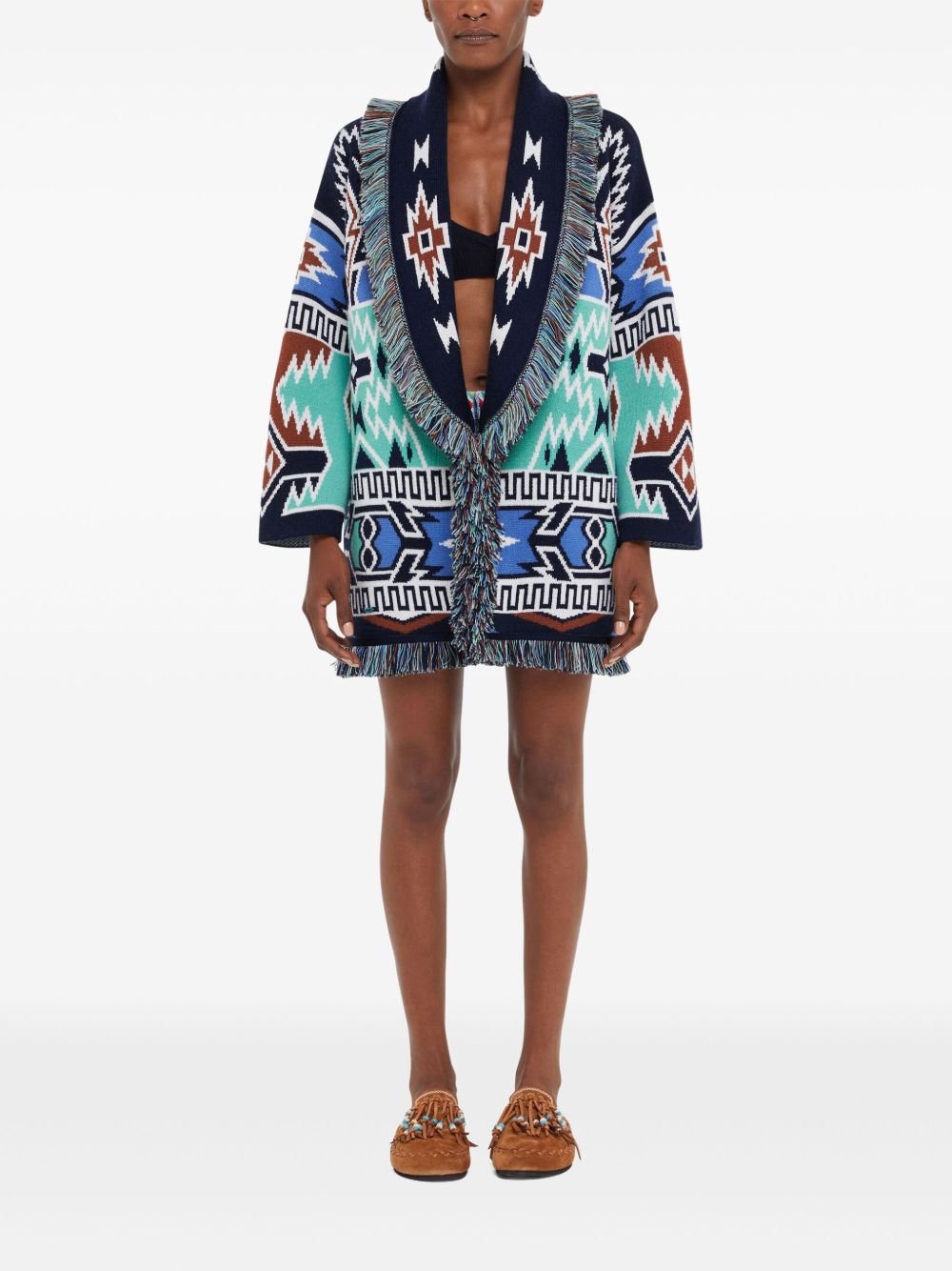 Alanui Geometric Roots cardigan Topwear Alanui