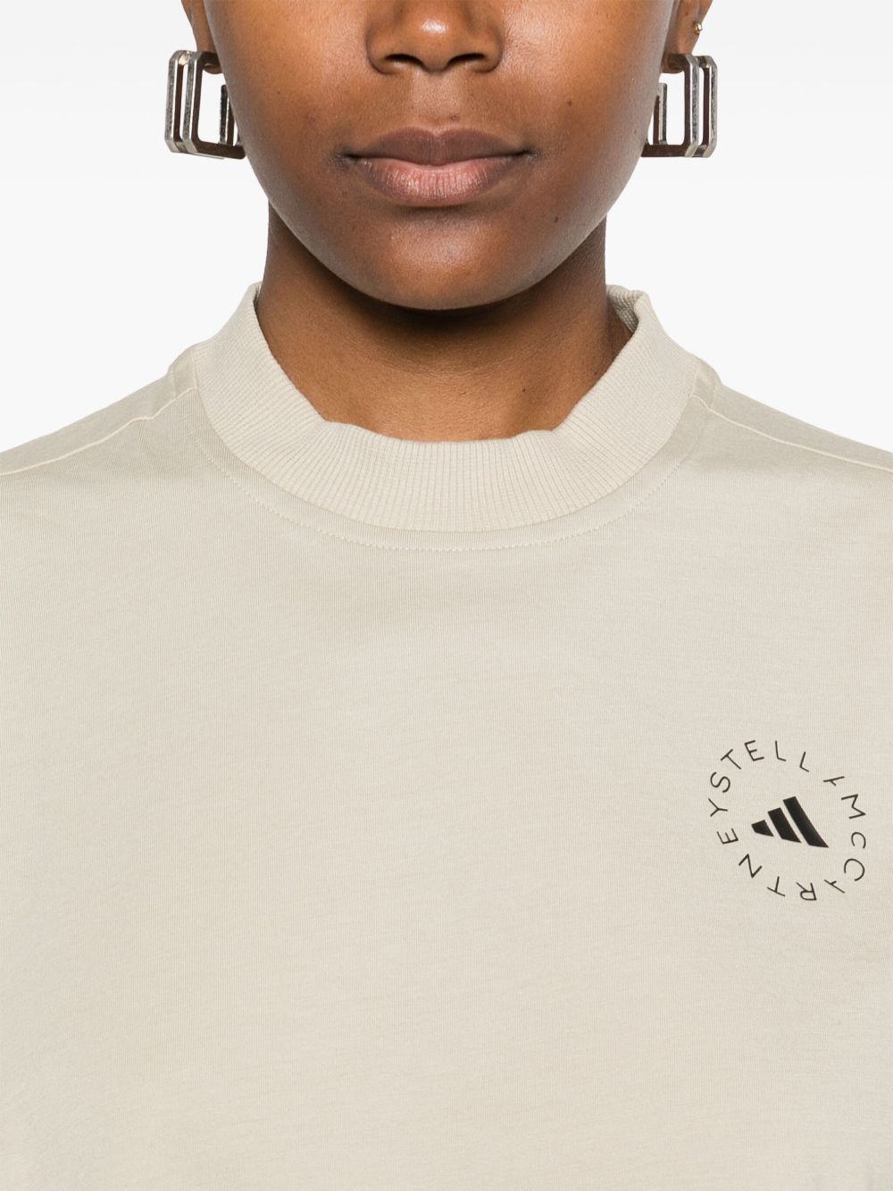 Adidas By Stella McCartney crop T-shirt Topwear Adidas By Stella McCartney