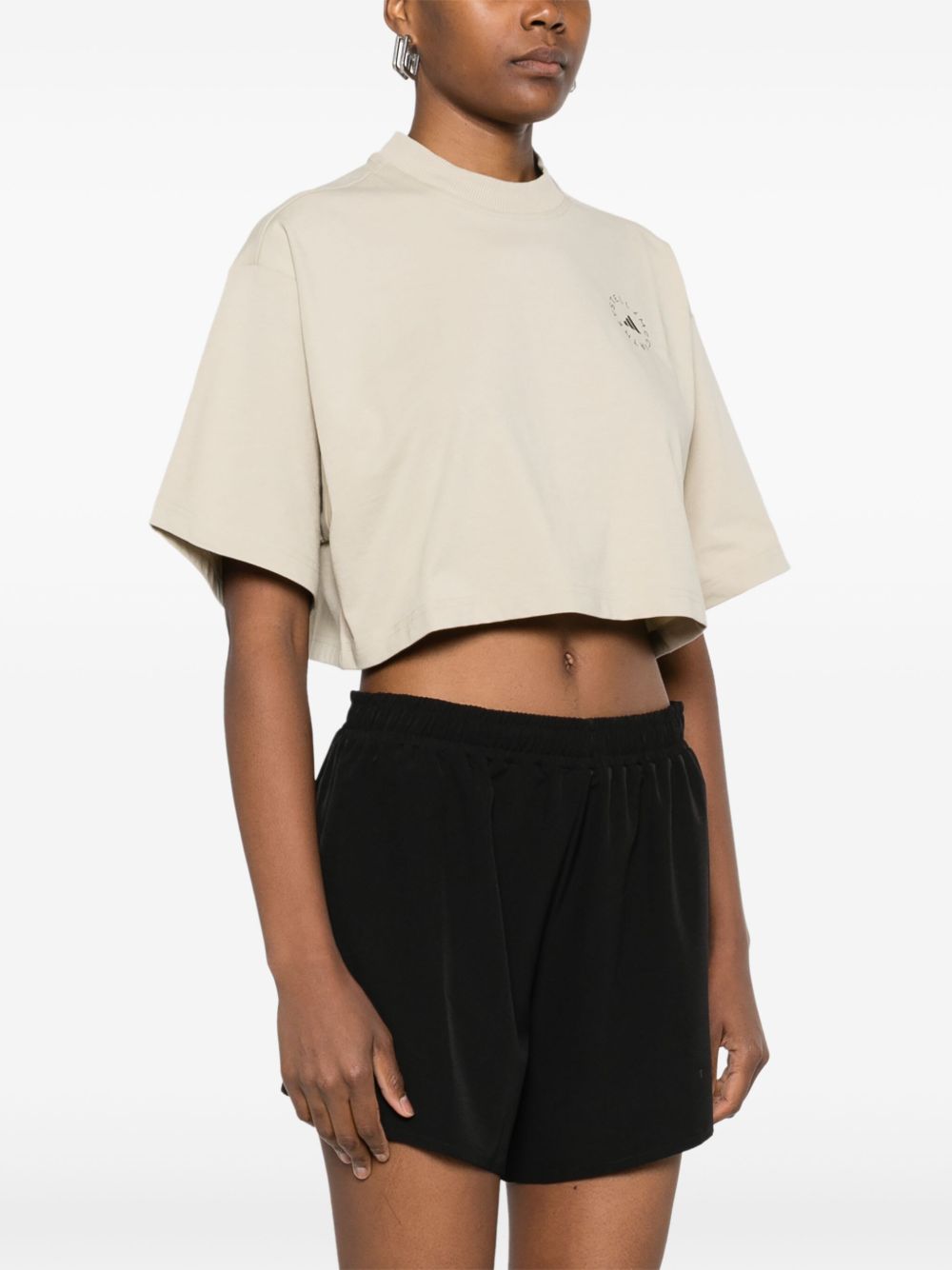 Adidas By Stella McCartney crop T-shirt Topwear Adidas By Stella McCartney