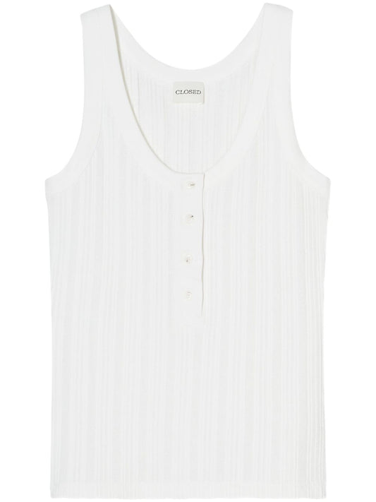 Closed Ribbed tank top