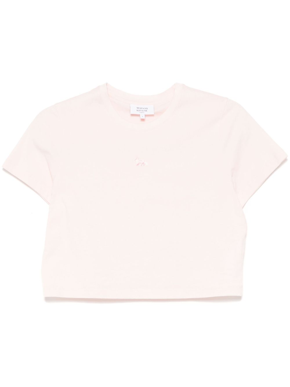 Maison Kitsune baby fox patch T-shirt Topwear Maison Kitsune