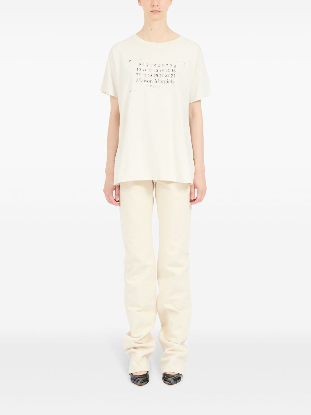 Maison Margiela Printed T-shirt Topwear Maison Margiela