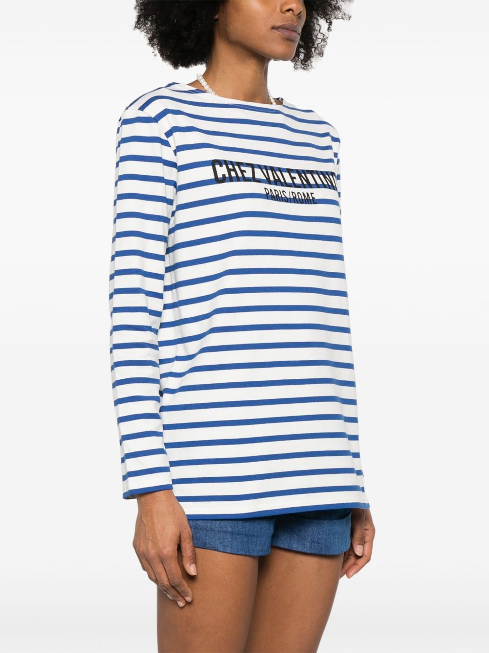 Valentino striped T-shirt Topwear Valentino