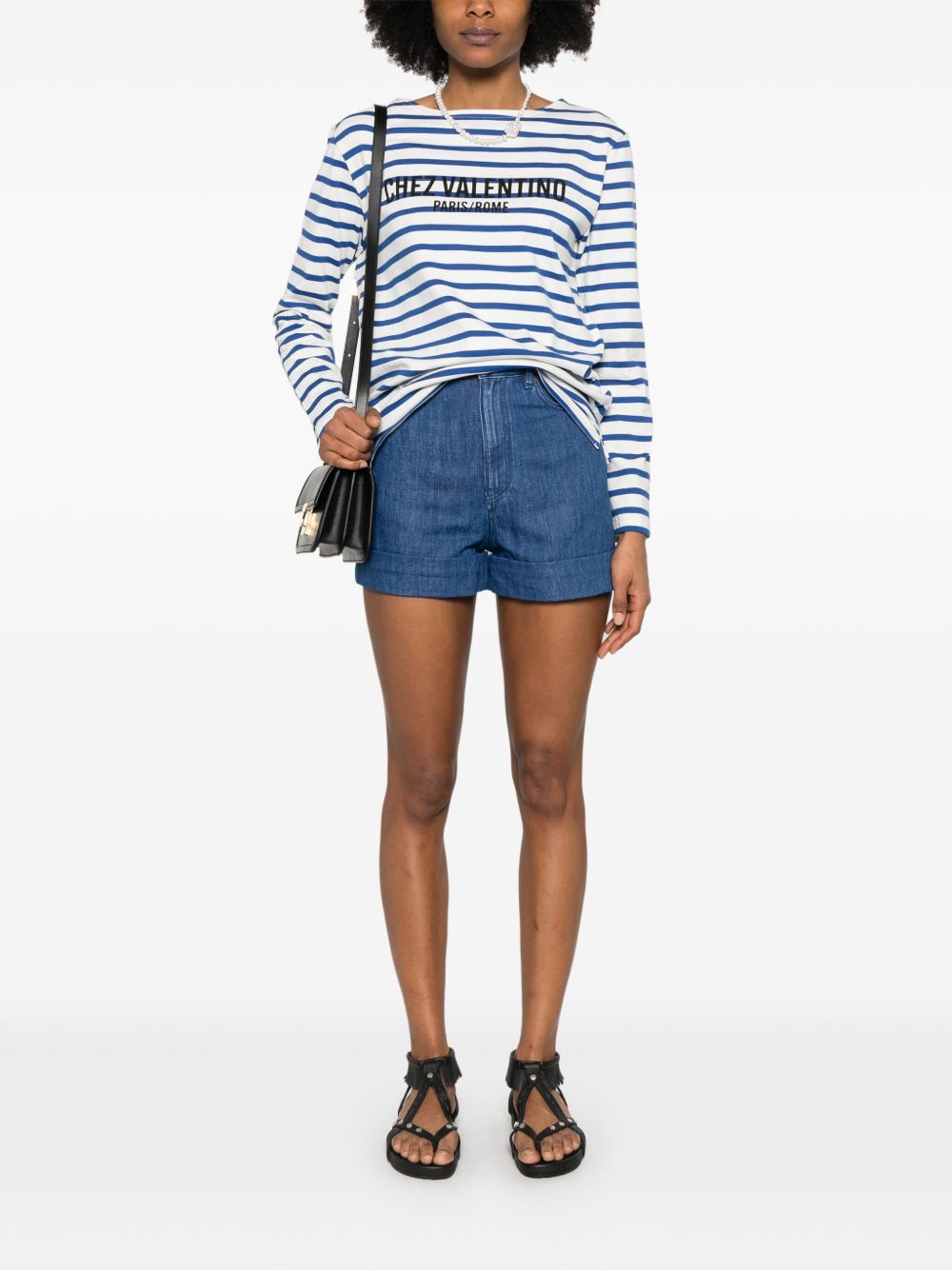 Valentino striped T-shirt Topwear Valentino