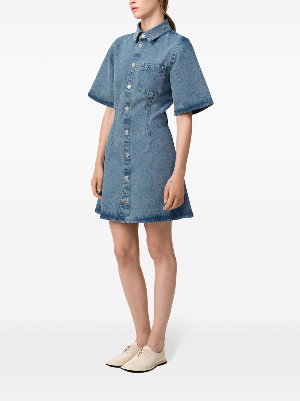 Ami Paris Denim shirt dress Dresses Ami Paris