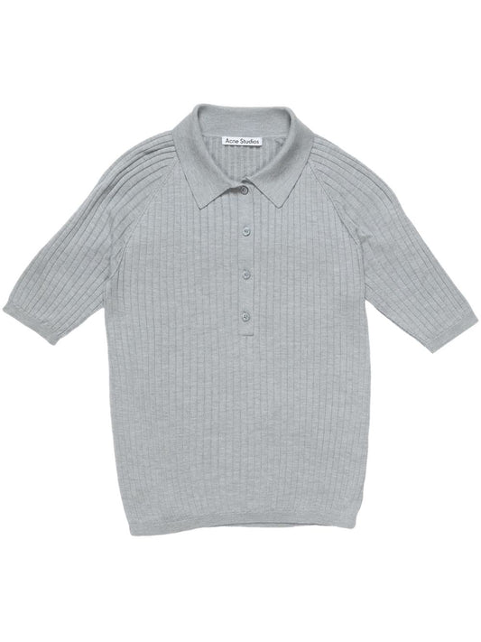 Acne Studios polo silk T-shirt Topwear Acne Studios