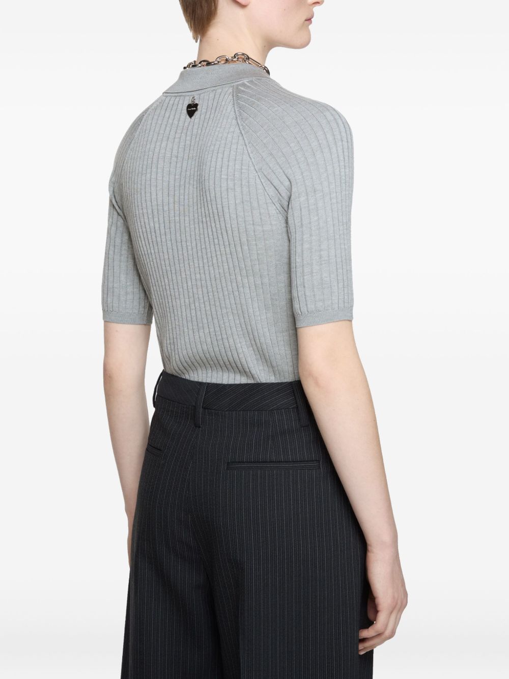 Acne Studios polo silk T-shirt Topwear Acne Studios