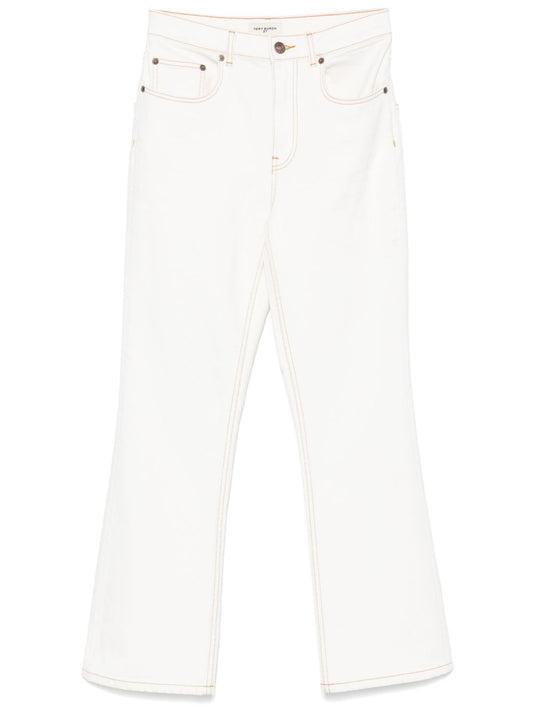 Tory Burch denim jeans - white Jeans Tory Burch