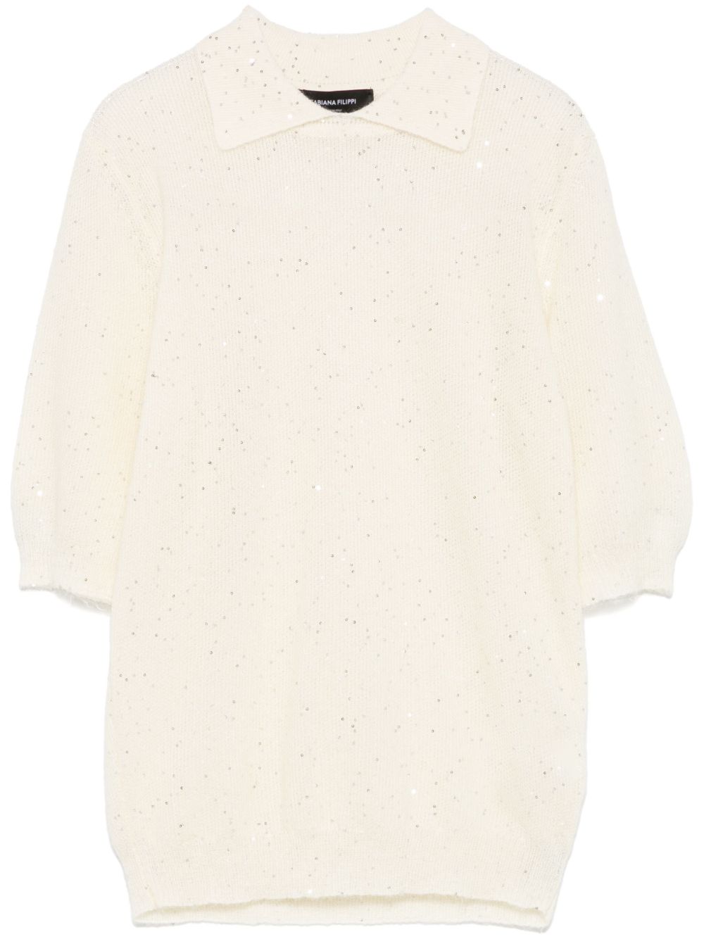 Fabiana Filippi sequin-embellished T-shirt Topwear Fabiana Filippi