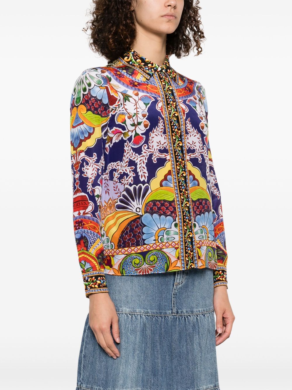 Alice + Olivia silk shirt Shirts Alice + Olivia