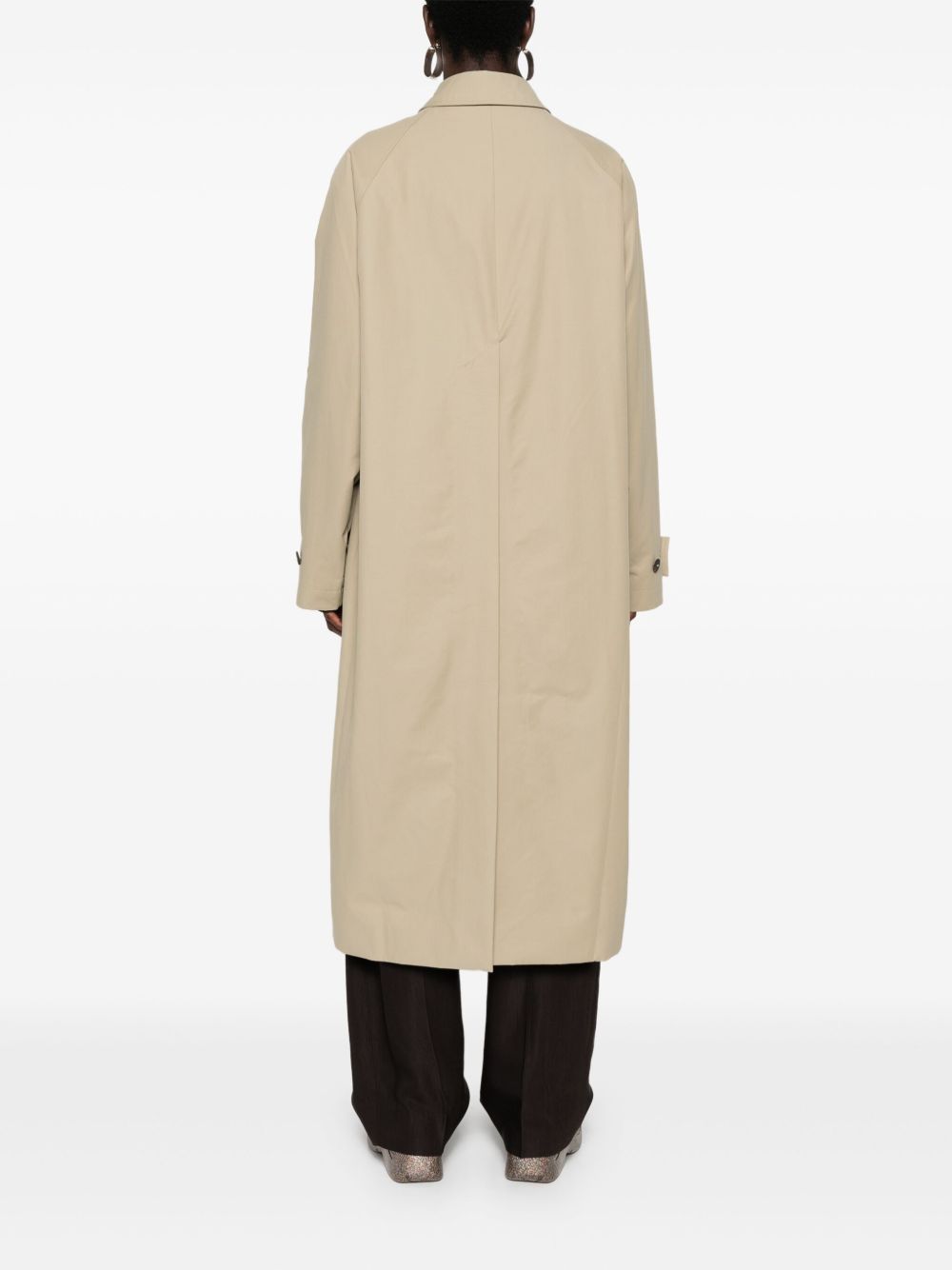 Studio Nicholson PRE Studio Nicholson Beige Cotton Trench Coats Studio Nicholson PRE