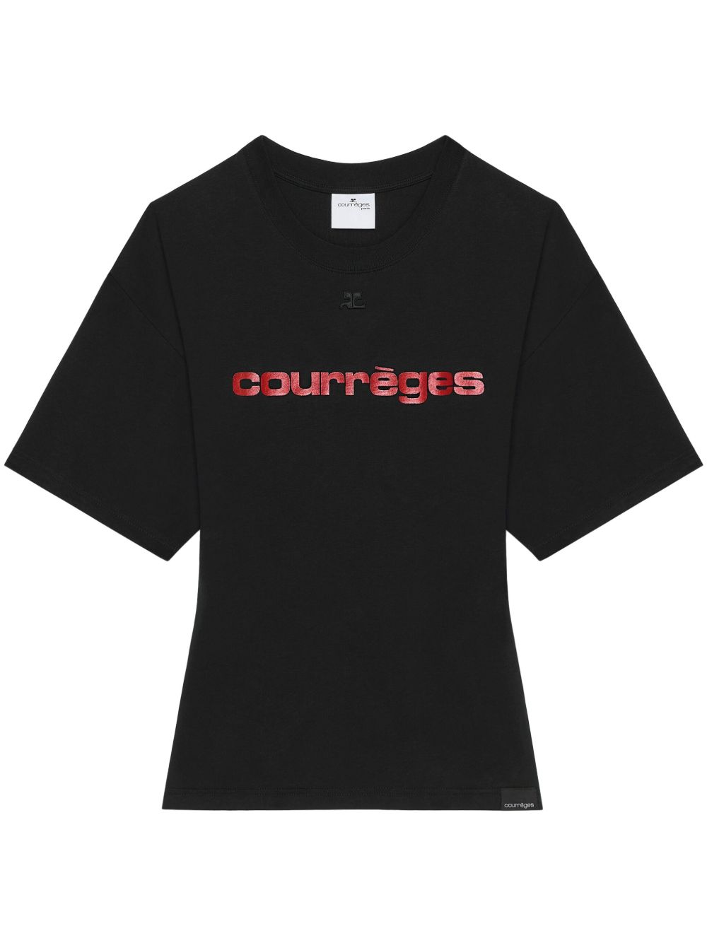 Courreges Pre Courrèges logo-print T-shirt Topwear Courreges Pre