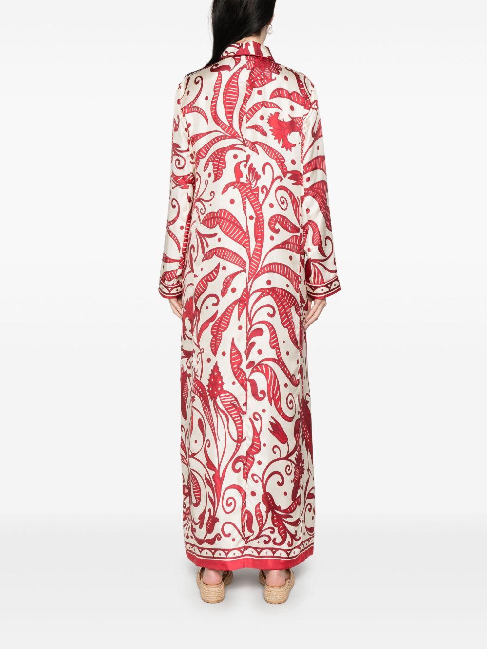 F.R.S . F.R.S. Silk crepe long kaftan dress Dresses F.R.S .