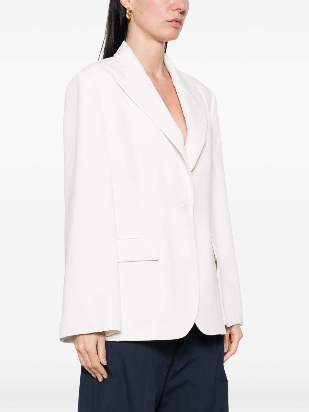 Parosh Simple Boutonnage Blazer Jackets Parosh