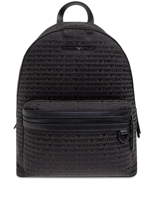 Emporio Armani paisley patter backpack