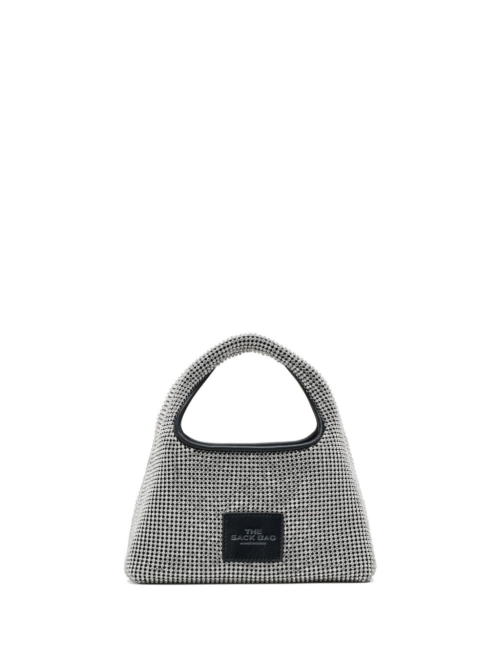 Marc Jacobs crystal embellishment mini The Sack Bag Black Handbag Marc Jacobs