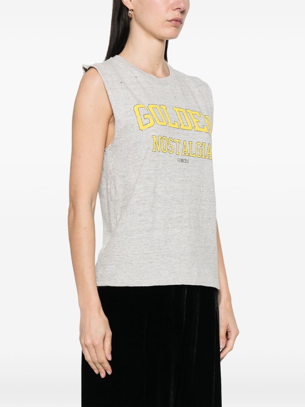 Golden Goose logo tank top Topwear Golden Goose