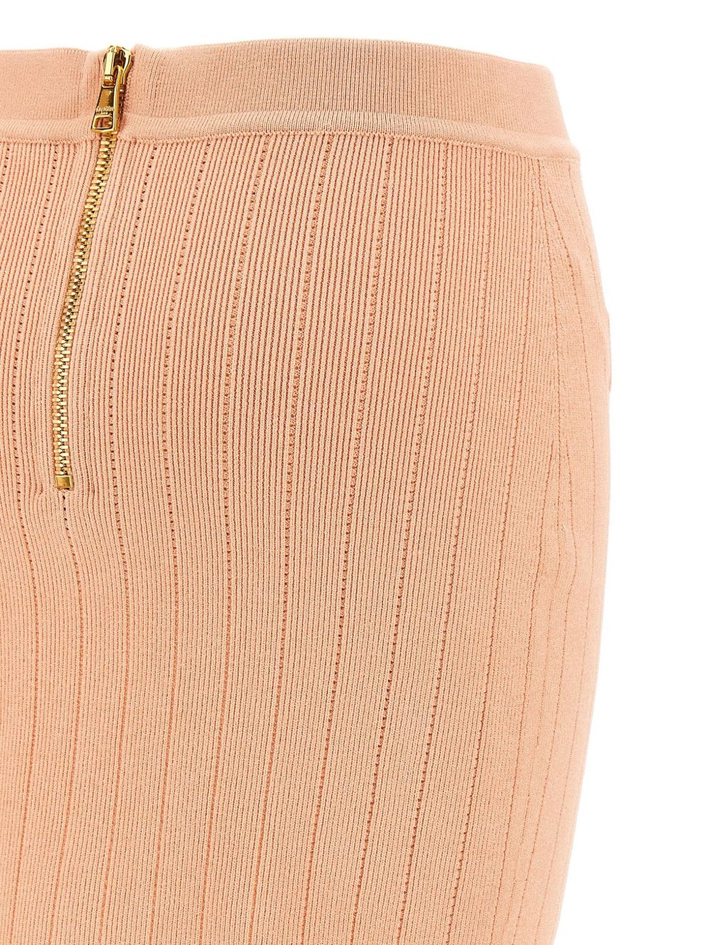 Balmain knitted mini skirt Skirts Balmain