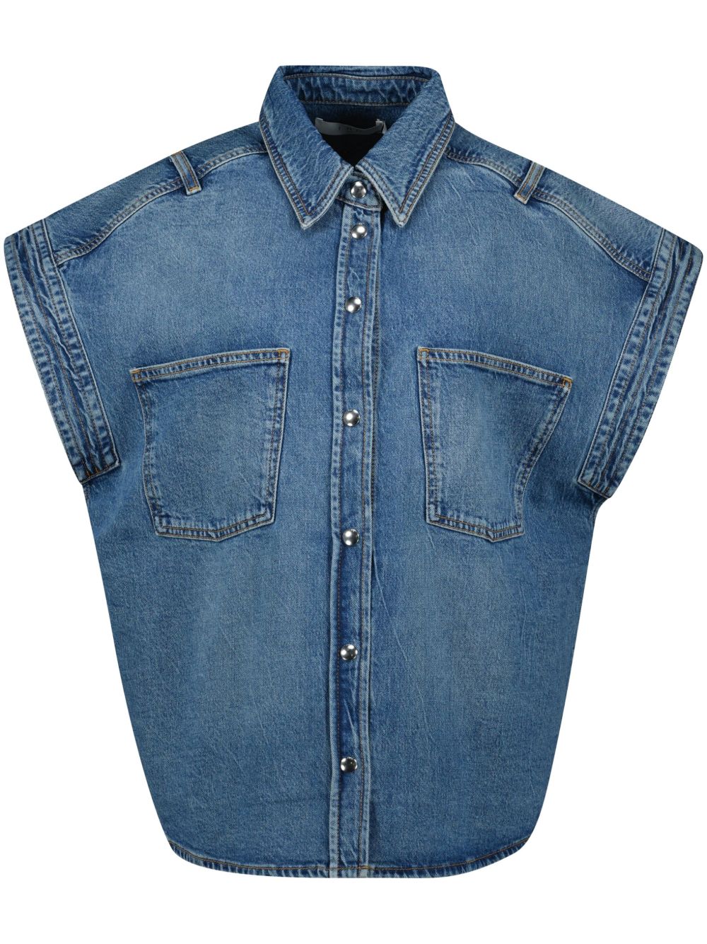 Iro denim vest Jackets Iro