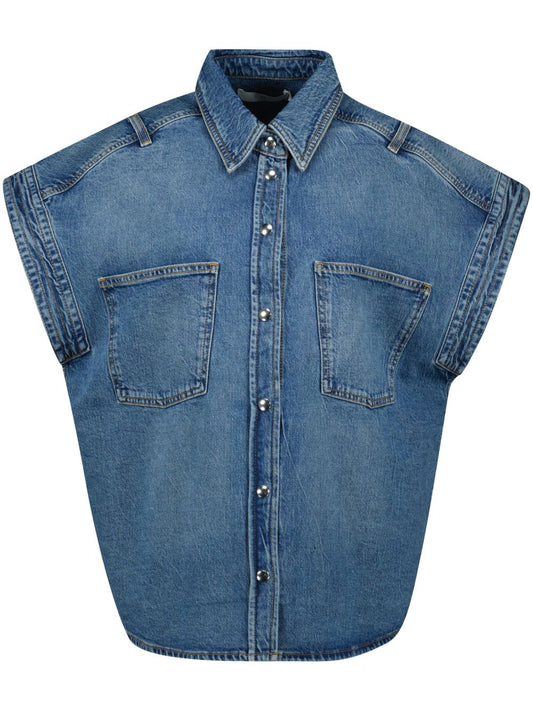 Iro denim vest