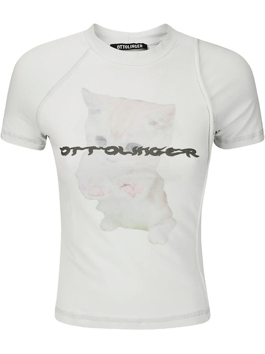 Ottolinger logo print T-shirt