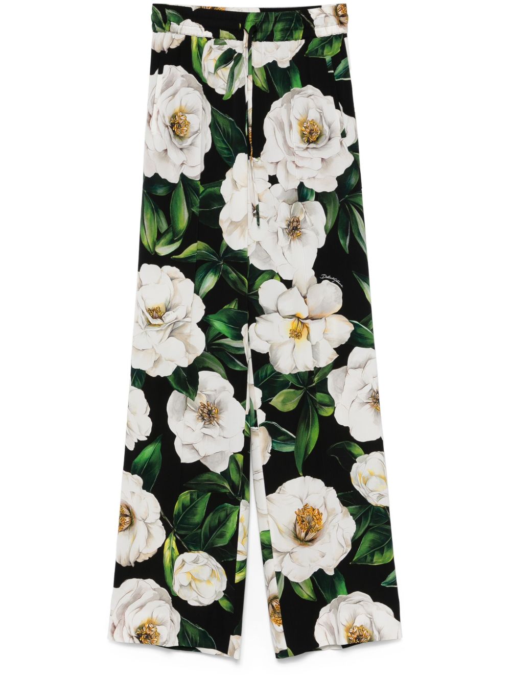 Dolce & Gabbana floral silk pants Trousers Dolce & Gabbana