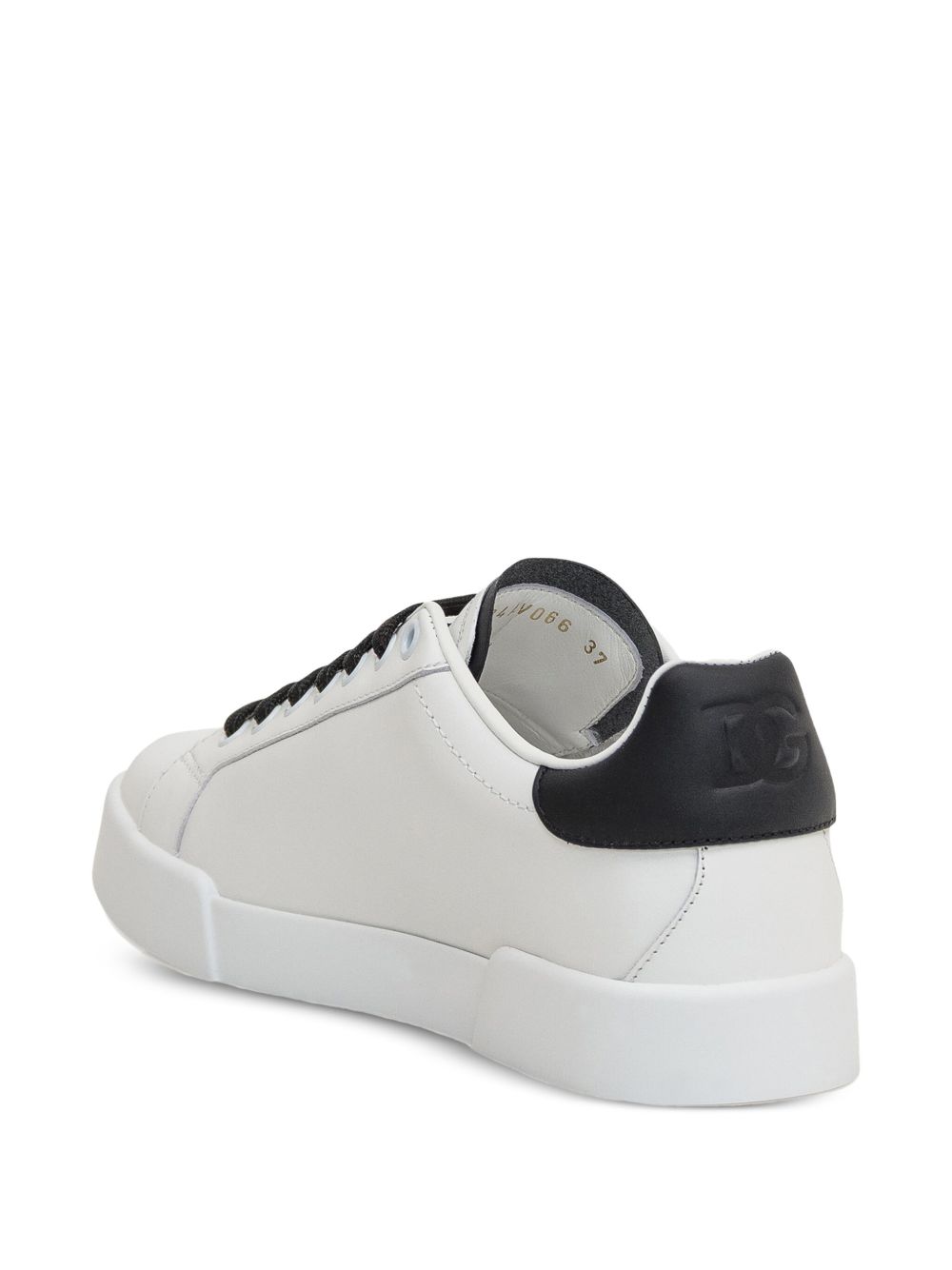 Dolce & Gabbana Portofino perforated-logo leather sneakers Sneakers Dolce & Gabbana