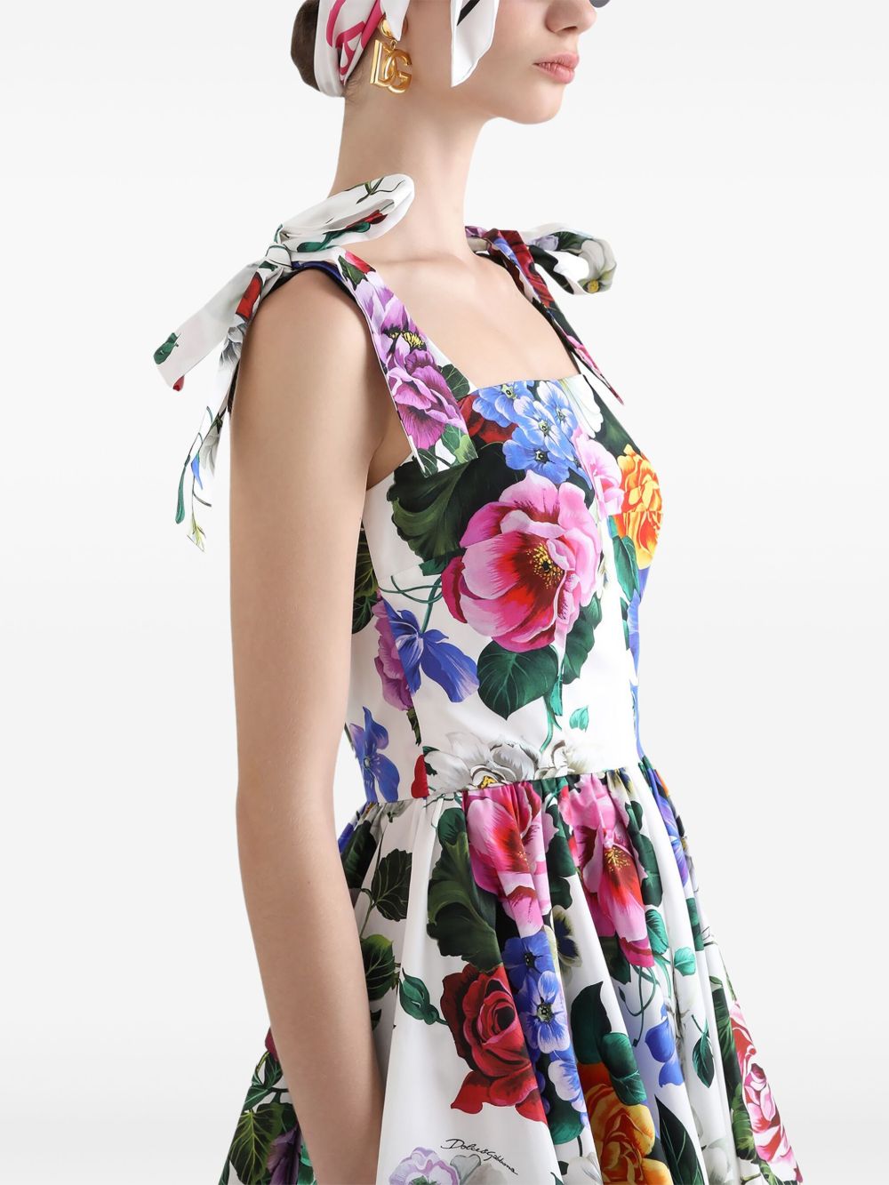 Dolce & Gabbana floral print mini dress Dresses Dolce & Gabbana