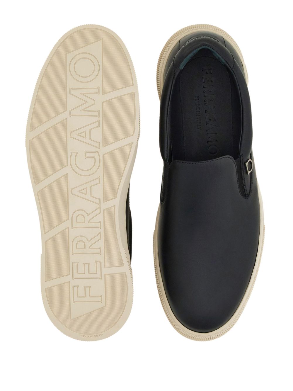 Ferragamo Sneakers Black Sneakers Ferragamo