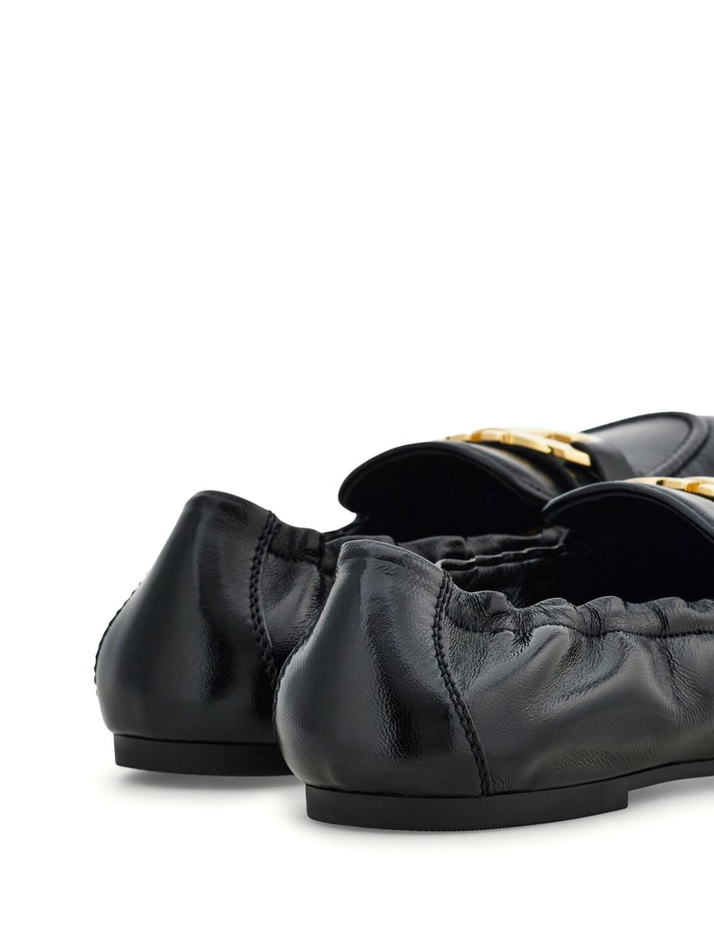 Ferragamo Flat shoes Black Moccasins Ferragamo