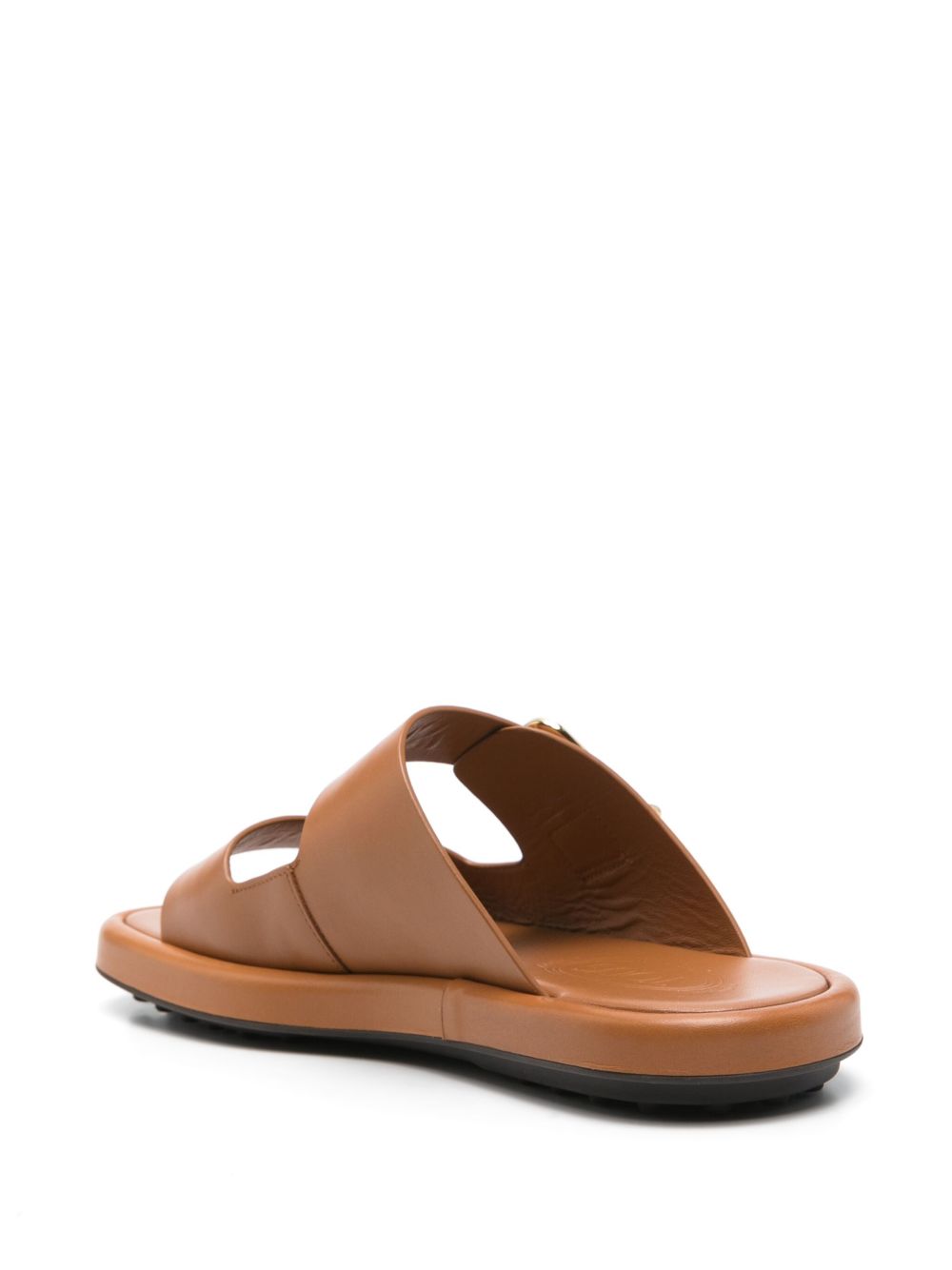 Tod's Sandals Leather Brown Sandals Tod'S