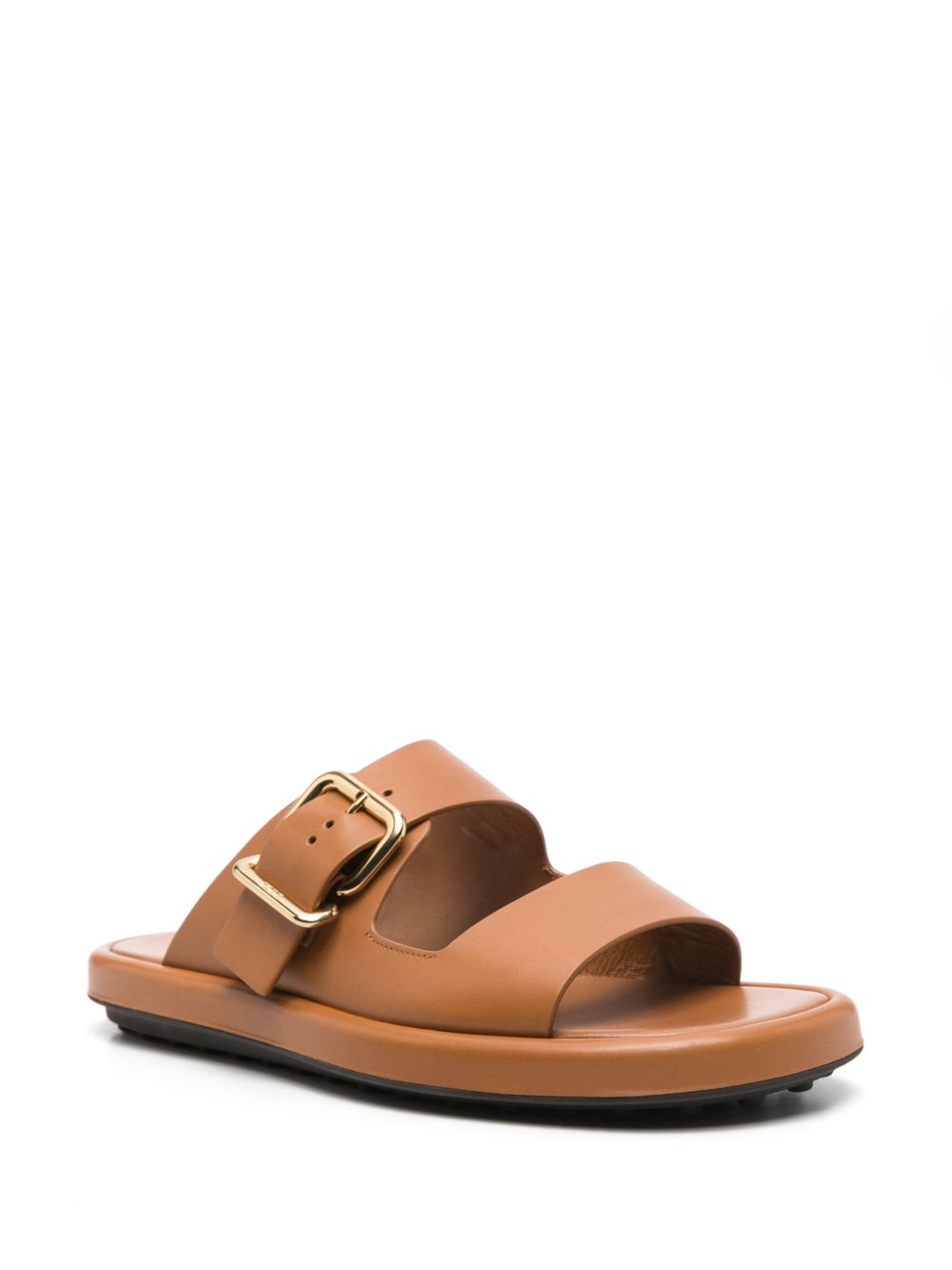 Tod's Sandals Leather Brown Sandals Tod'S