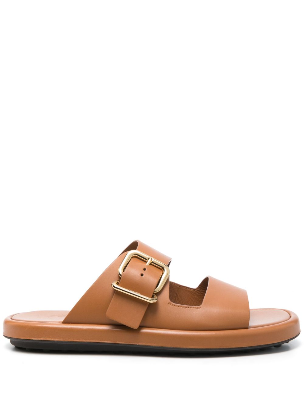 Tod's Sandals Leather Brown Sandals Tod'S