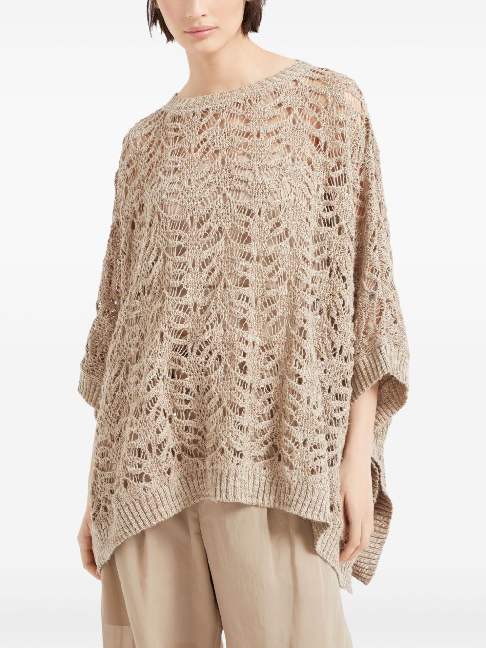 Brunello Cucinelli Sweaters Beige Topwear Brunello Cucinelli