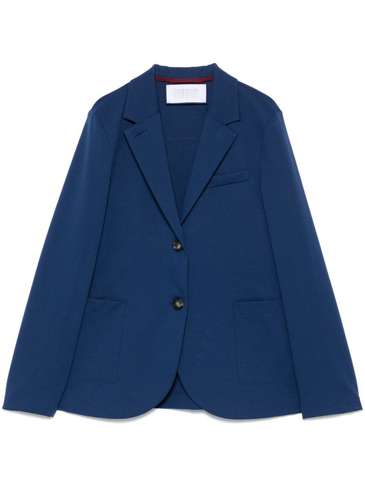 Harris Wharf London single-breasted blazer