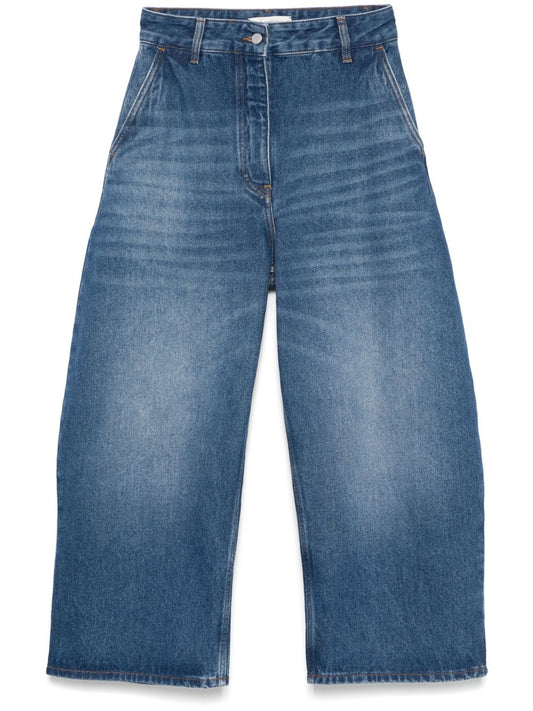 Studio Nicholson PRE Chalco cropped jeans