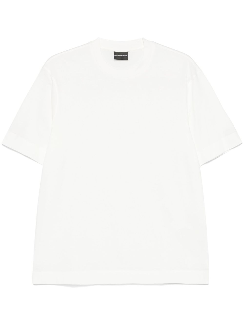 Emporio Armani T-shirts and Polos White Topwear Emporio Armani