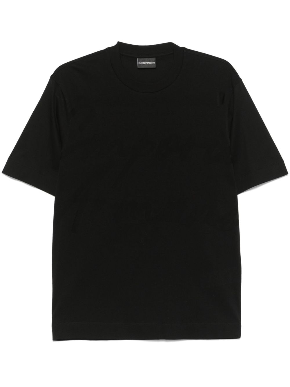 Emporio Armani T-shirts and Polos Black Topwear Emporio Armani