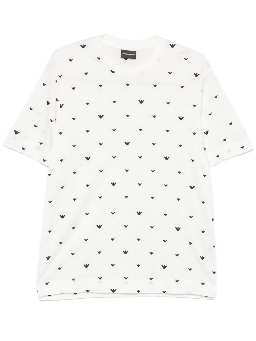 Emporio Armani T-shirts and Polos White Topwear Emporio Armani