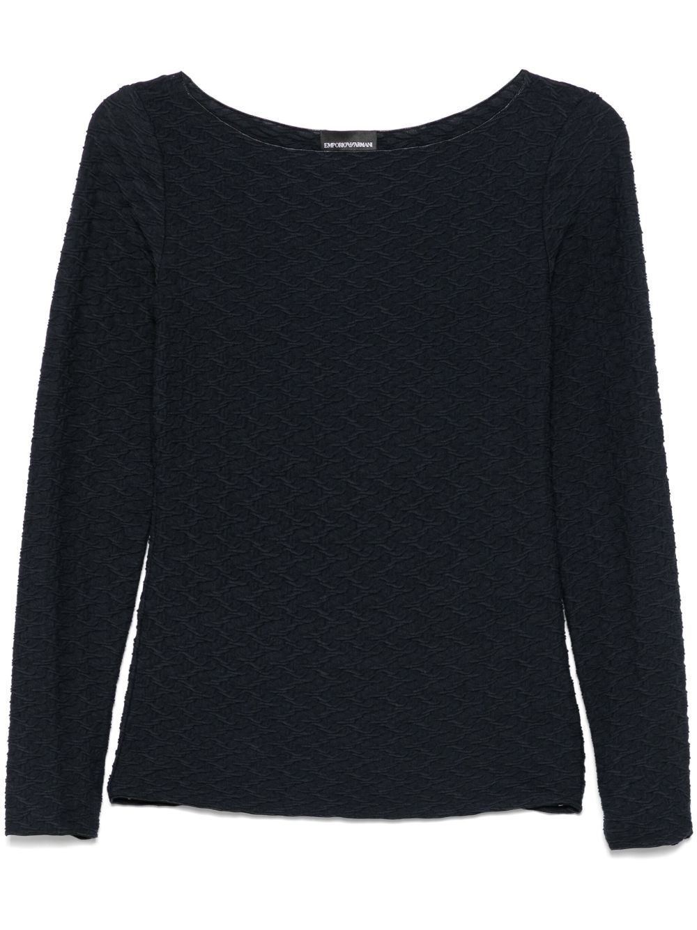 Emporio Armani Sweaters Blue Topwear Emporio Armani