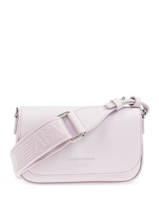 Emporio Armani logo printed shoulder bag