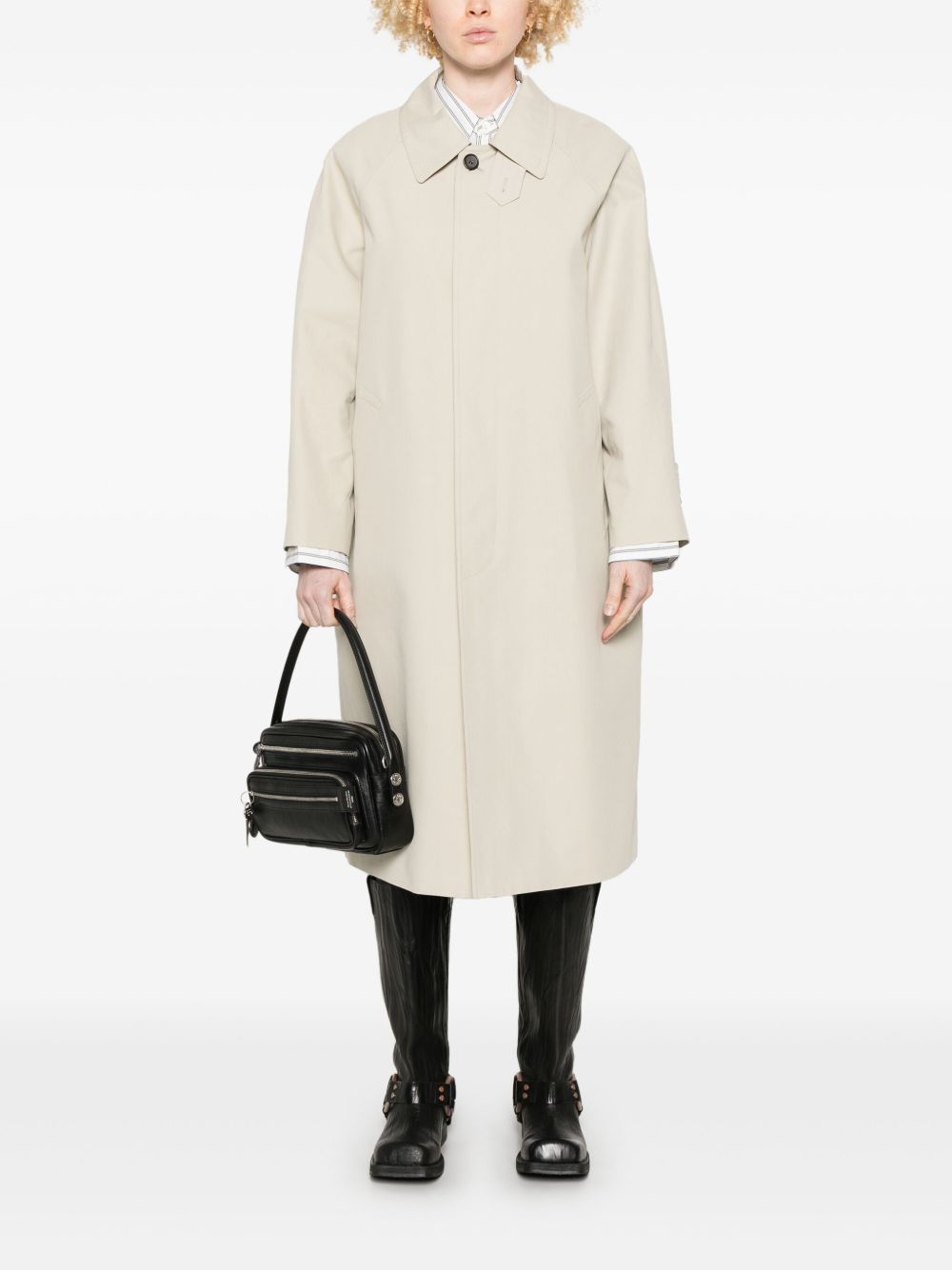 DUNST Coats Beige Coats Dunst