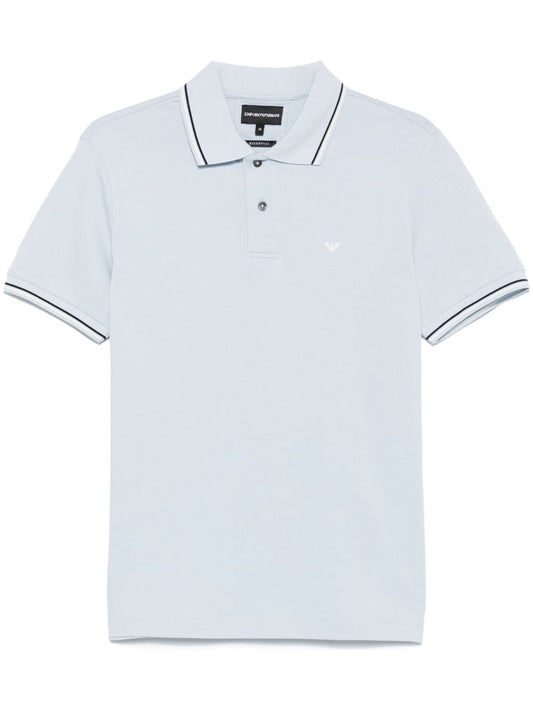 Emporio Armani T-shirts and Polos Clear Blue