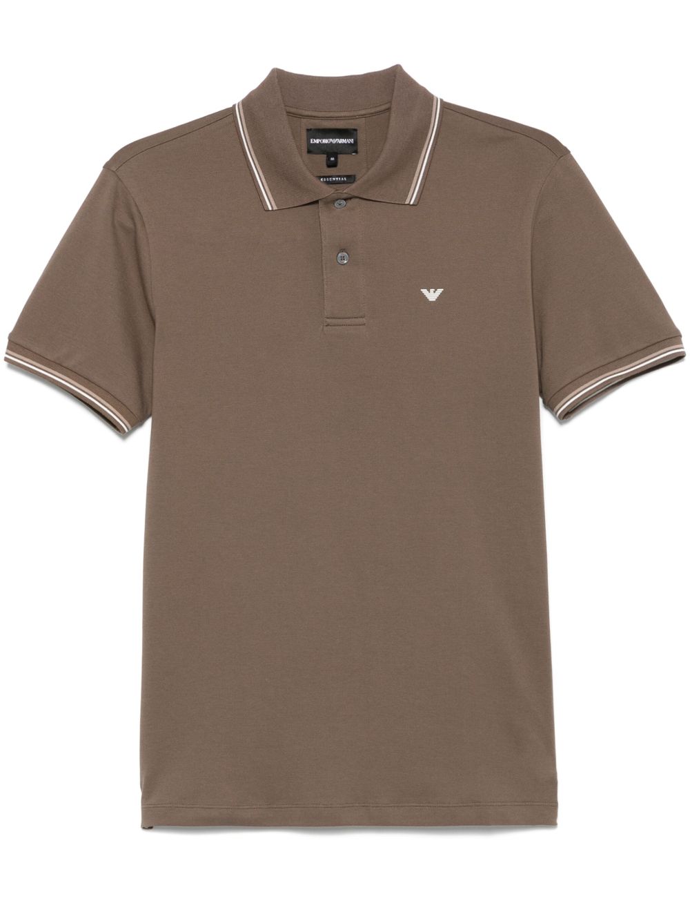 Emporio Armani T-shirts and Polos Brown Topwear Emporio Armani