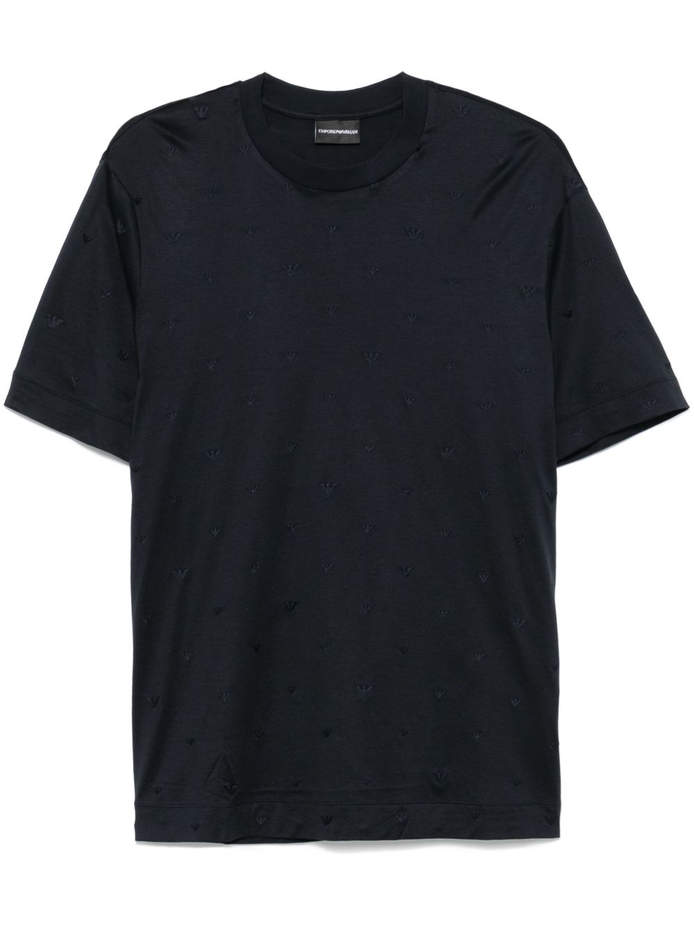 Emporio Armani T-shirts and Polos Blue Topwear Emporio Armani