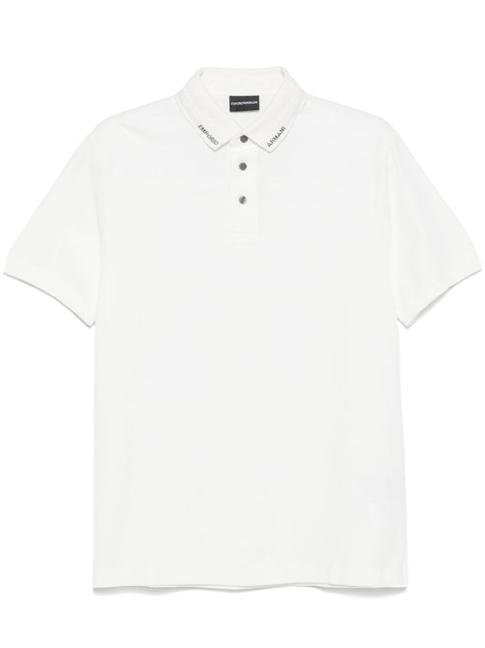 Emporio Armani T-shirts and Polos White