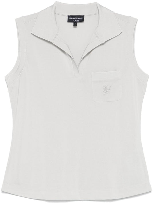 EMPORIO ARMANI CAPSULE Top Light Grey