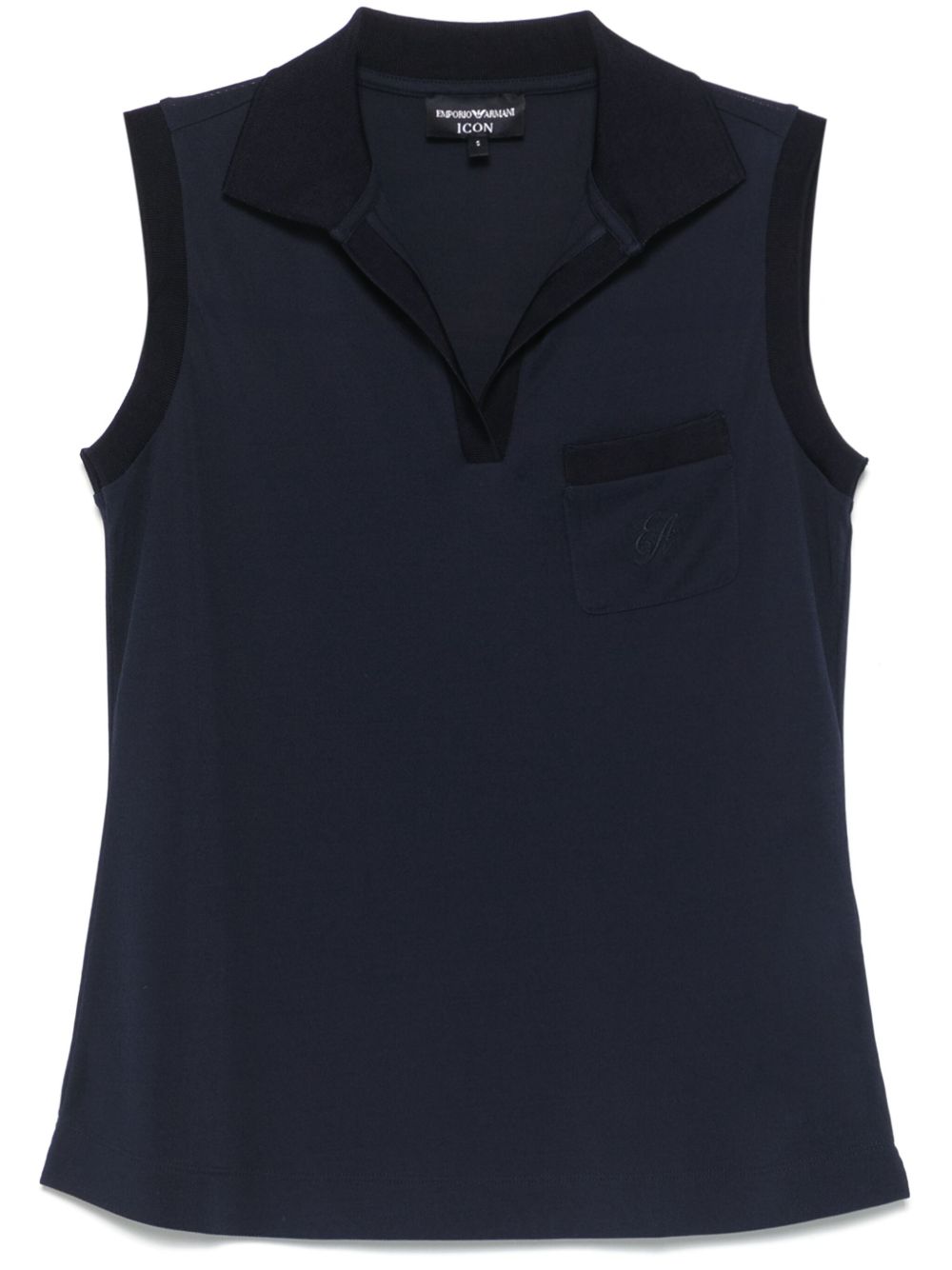 EMPORIO ARMANI CAPSULE Top Blue Topwear Emporio Armani